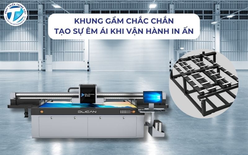 Khung máy in uv công nghiệp Dlican